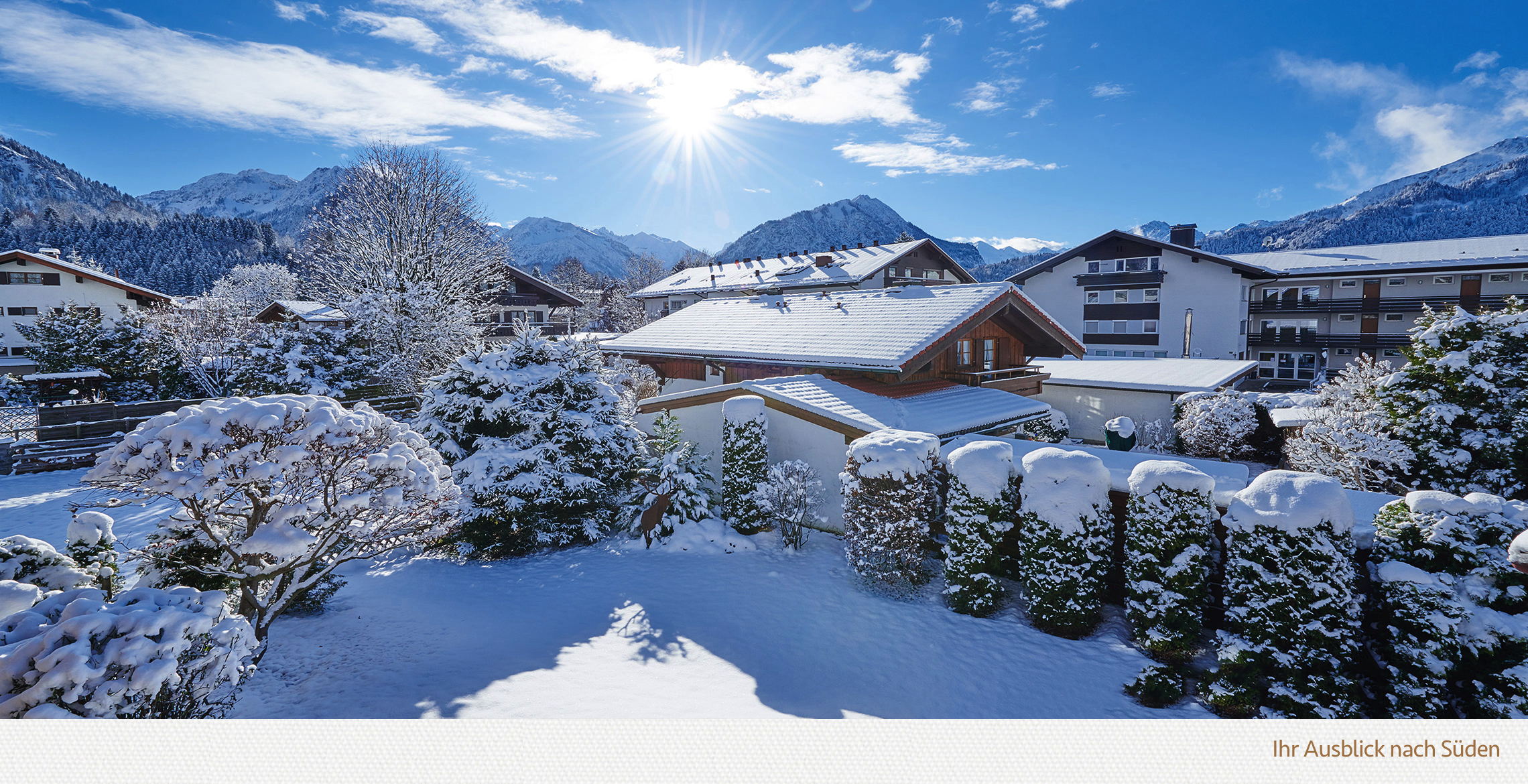 Aussicht nach Süden